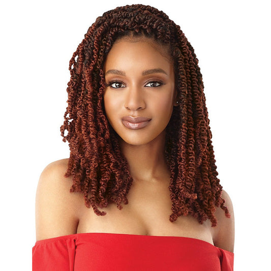 Outre X-Pression Twisted Up Crochet Loop Braid - WAVY BOMB TWIST 12"/18"/24"