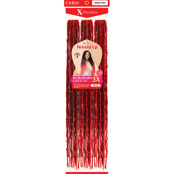 Outre X-Pression Twisted Up Crochet Loop Braids - BORABORA LOCS 24" 3X