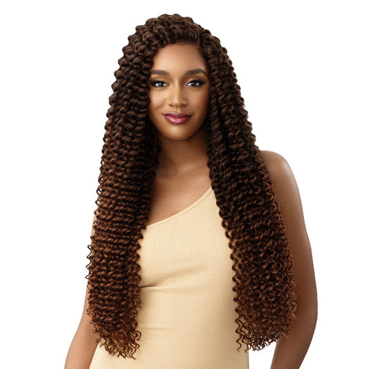 Outre X-Pression Twisted Up Crochet Braids 3X - SUMMER DEEP WAVE 26 SUPER LONG