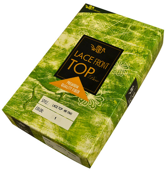 It's a Wig Premium Lace Front TOP PIECE KK YAKI [D]