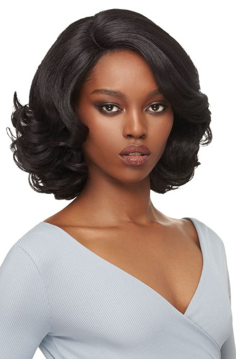 Outre Synthetic Swiss Lace L Parting Lace Front Wig - JAYLA