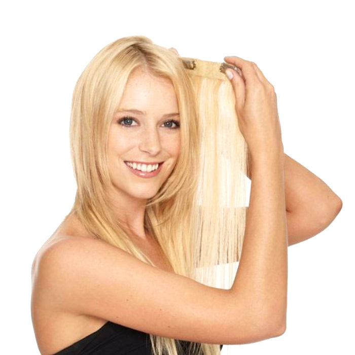 Lord & Cliff 100% Human Hair Remi Clip-In Extensions - STRAIGHT 3 PCS 14/18"
