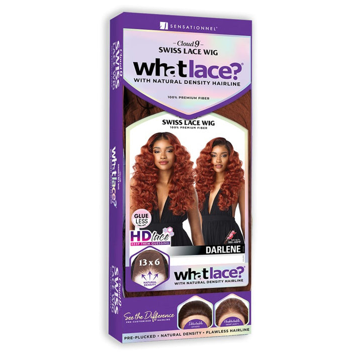 Sensationnel Cloud 9 What Lace Glueless Swiss 13x6 Lace Front Wig - DARLENE