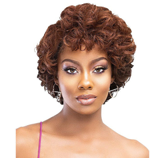Janet Collection Vigirin Human Hair Wig KINSELY