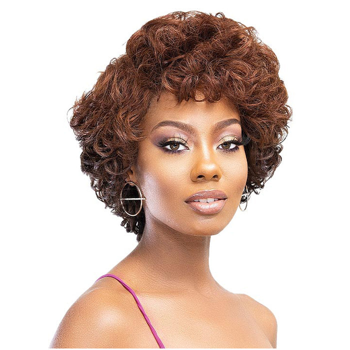 Janet Collection Vigirin Human Hair Wig KINSELY