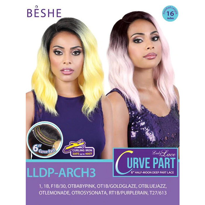 Beshe Lady Lace 6" Curve Part Lace Wig - LLDP-ARCH3