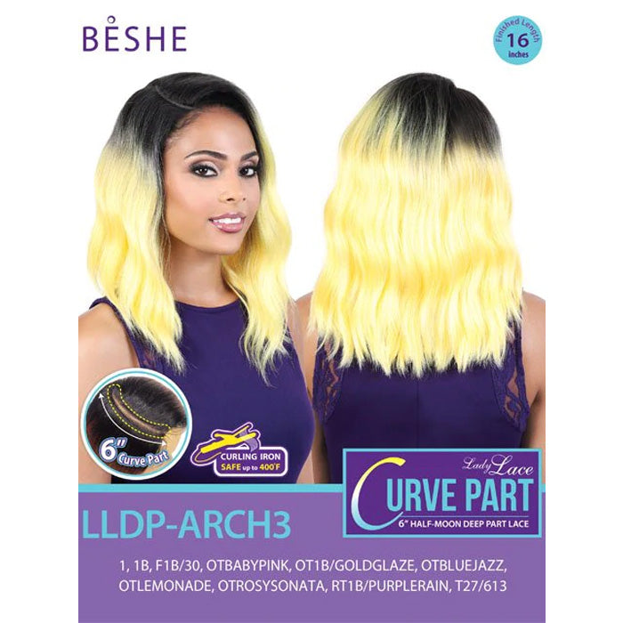 Beshe Lady Lace 6" Curve Part Lace Wig - LLDP-ARCH3