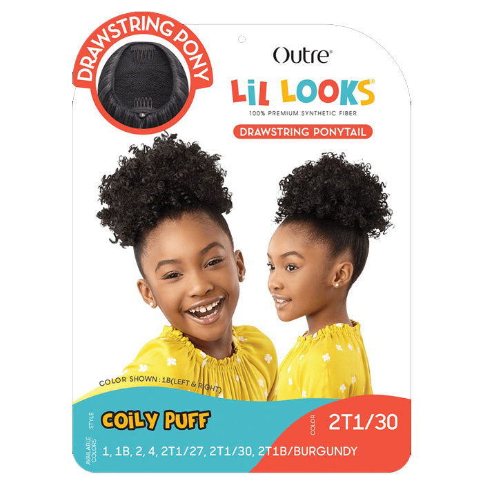 Outre Lil Looks Drawstring Ponytail - COILY PUFF
