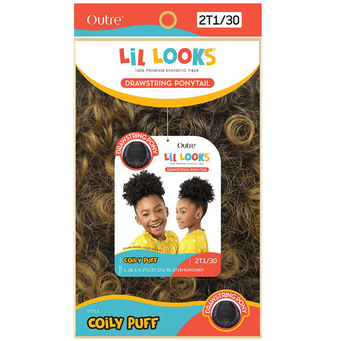 Outre Lil Looks Drawstring Ponytail - COILY PUFF