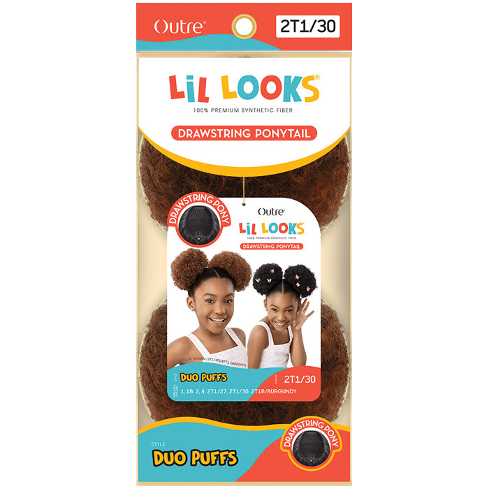 Outre Lil Looks Drawstring Ponytail - DUO PUFFS