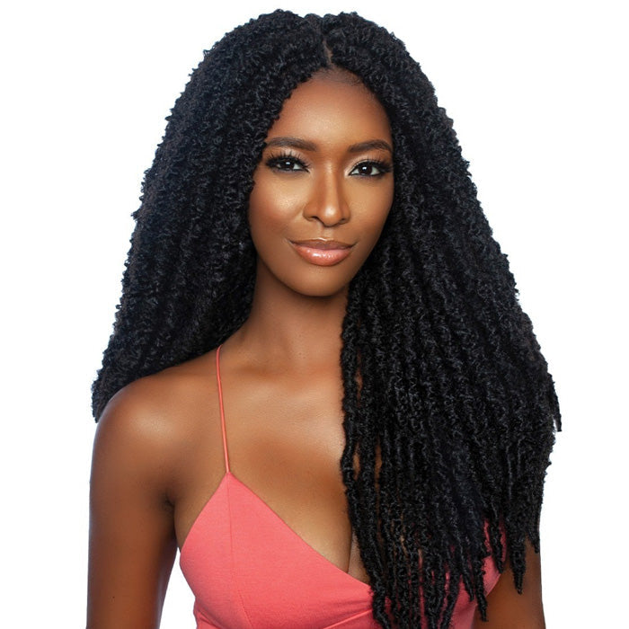 Mane Concept Afri Naptural Pre-Looped Crochet Braid - 2X BUTTERFLY LOCS 18"