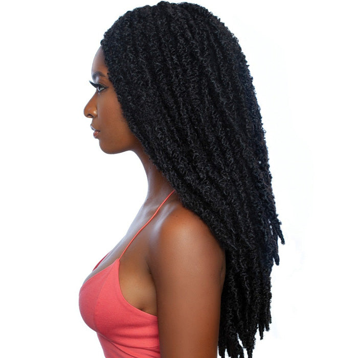 Mane Concept Afri Naptural Pre-Looped Crochet Braid - 2X BUTTERFLY LOCS 18"