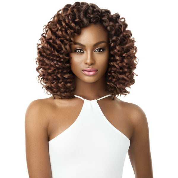 Outre X-Pression Curlette 4X Crochet Braid - LOOSE SPIRAL ROD SET 8 Inch