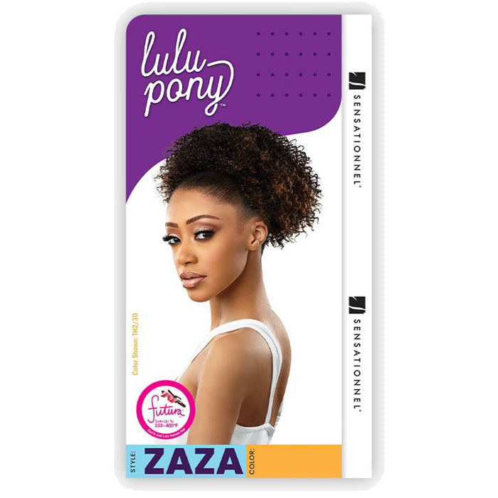Sensationnel lulu Pony 100% Premium Fiber Natural Coily Curl Style - ZAZA