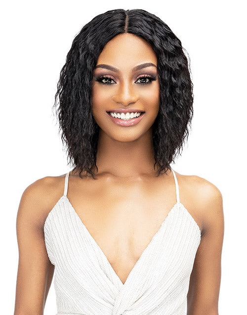 Janet Collection Virgin Remy Indian Hair LUSCIOUS WET N WAVY LACE WIG - RIRI