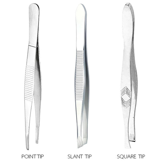 Magic Collection Stainless Steel - Tweezers (Slant/Square/Point)
