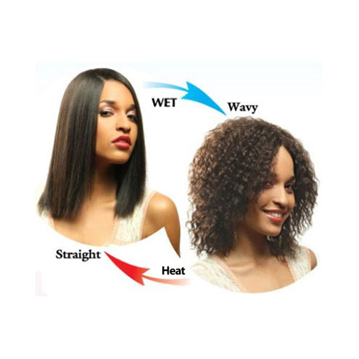 Zury Sis Indian Remy Wet & Wavy 100% Human Hair Weave - JERRY 10"