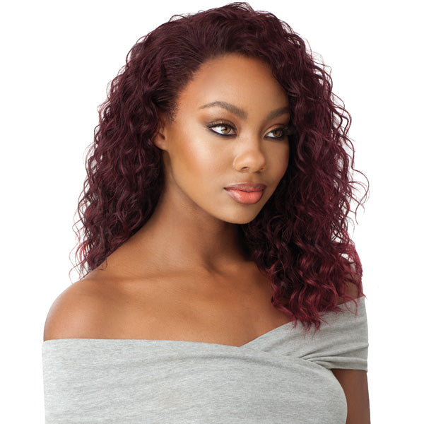Outre Synthetic Quick Weave Half Wig - MELROSE