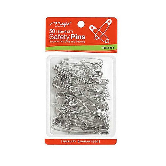 Magic Safety Pins Size 4 (2") 50 Pieces