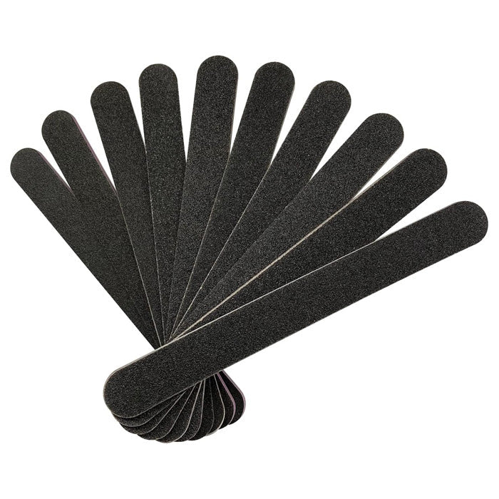 SE Double Sided Nail Board Straight - BLACK 100/180 Grit 1 Pcs