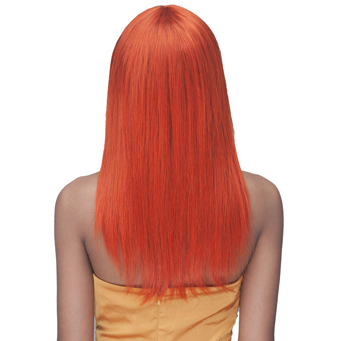 Bobbi Boss 100% Unprocessed Human Hair Wig - YAKY STRAIGHT 18