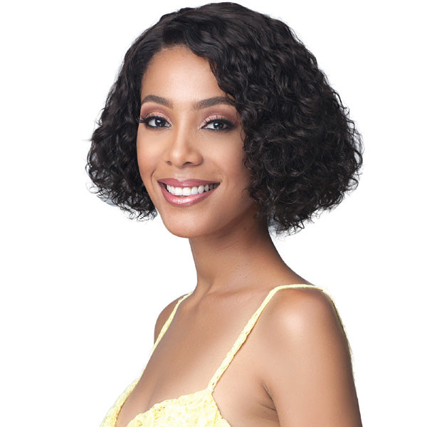Bobbi Boss Unprocessed Human Hair Lace Front Wig MHLF421 WATER CURL 10