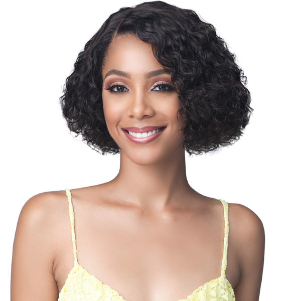 Bobbi Boss Unprocessed Human Hair Lace Front Wig MHLF421 WATER CURL 10