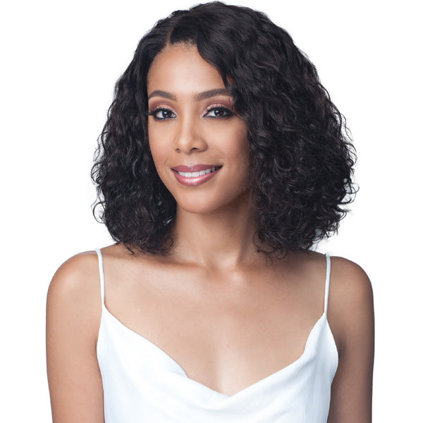 Bobbi Boss Unprocessed Human Hair Lace Front Wig MHLF422 WATER CURL 12
