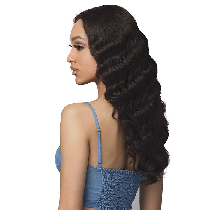 Bobbi Boss 100% Unprocessed Human Hair 13X4 HD Lace Frontal Wig -MHLF516 NAHLA