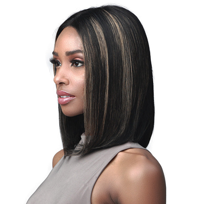 Bobbi Boss 100% Unprocessed Human Hair 5" HD Lace Part Wig - MHLF560 EVELINA