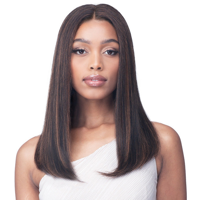 Bobbi Boss 100% Human Hair HD Deep Part Lace Wig - MHLF589 STRAIGHT 18