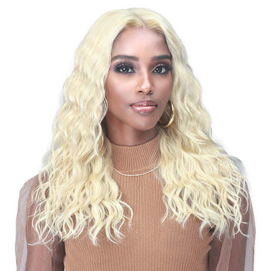 Bobbi Boss 100% Premium Remy Hair 13X4 HD Lace Wig -MHLF912 DEEPWAVE 20