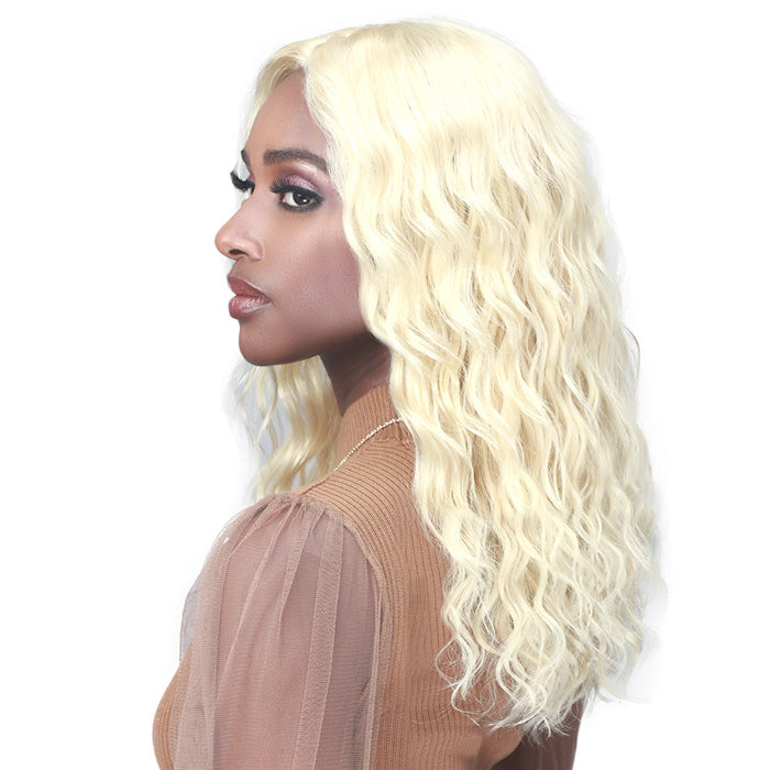 Bobbi Boss 100% Premium Remy Hair 13X4 HD Lace Wig -MHLF912 DEEPWAVE 20