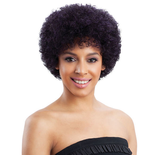 Milkyway Saga 100% Remy Human Hair Wig BUBBLE PINK