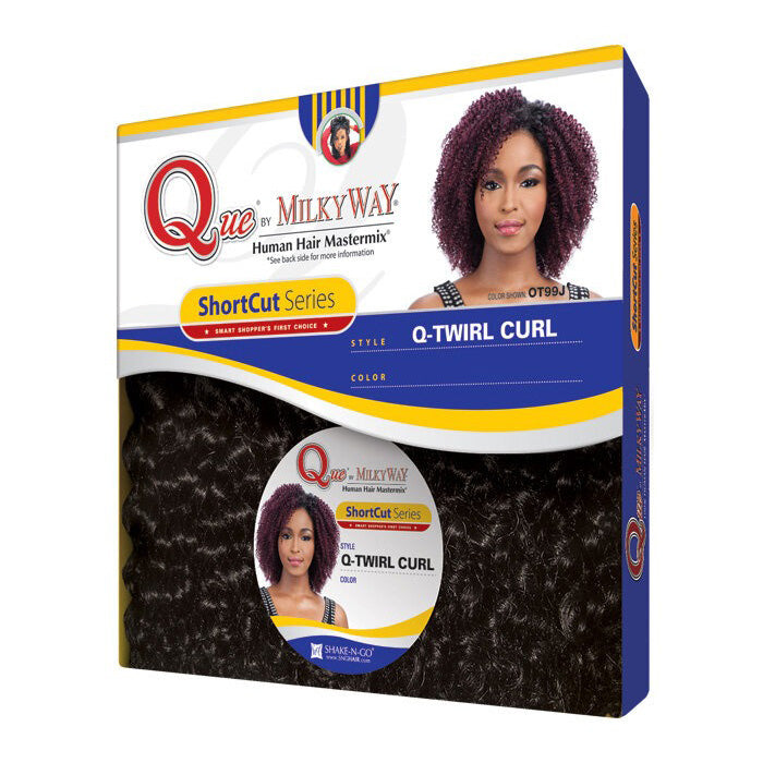 MilkyWay ShortCut Human Hair Weave OPRAH 3PCS
