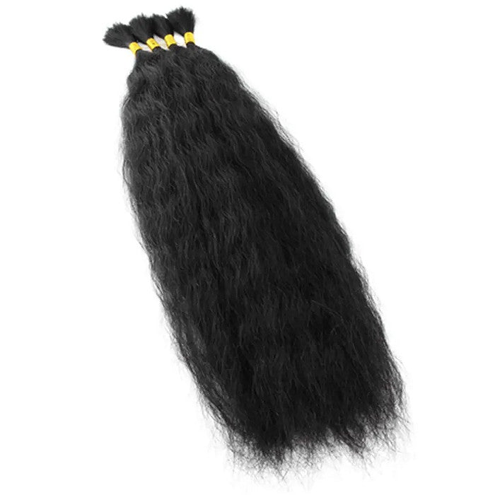 Milky Way 100% Human Hair Braids Wet & Wavy - SUPER BULK 14/16/18"