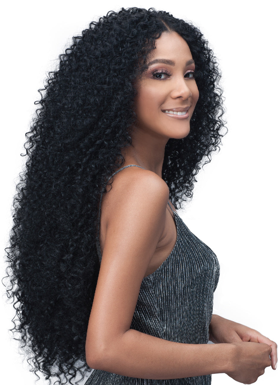 Bobbi Boss Premium Synthetic Natural Full & Soft Curls Boss Lace Front Wig MLF338 JOSEFA