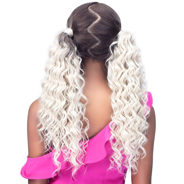 Bobbi Boss Zig Zag HD Lace Full Wig - MLF681 LILYANA - Extreme Z-Part Nape Lace