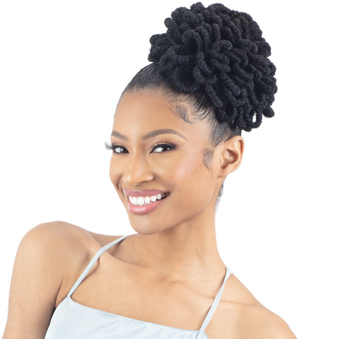 Model Model Drawstring Ponytail - LOC PETAL