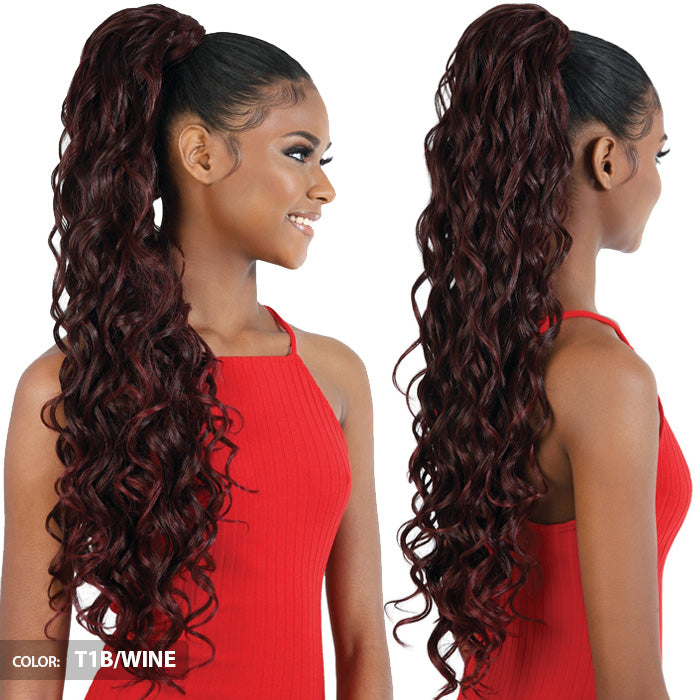 Motown Tress Pony Wrap Invisible - PD-WRAP.BD LOOSE BODY CURL 28"