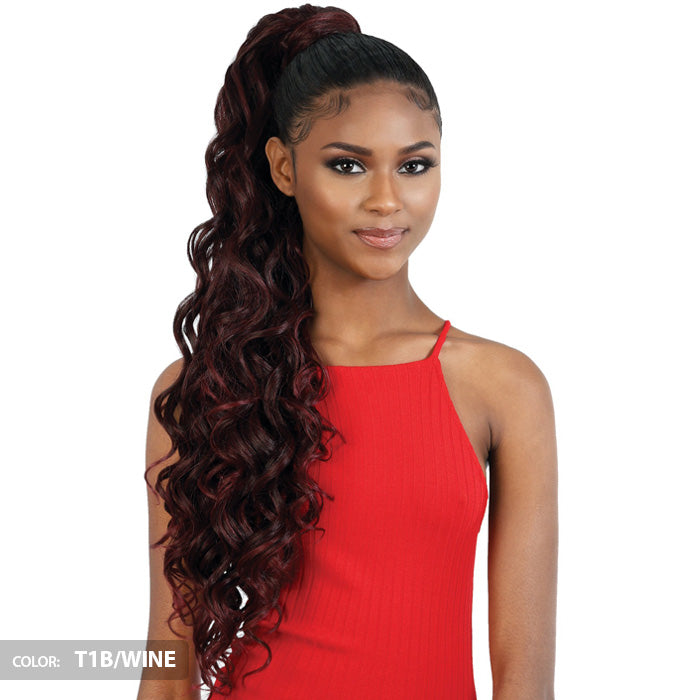 Motown Tress Pony Wrap Invisible - PD-WRAP.BD LOOSE BODY CURL 28"