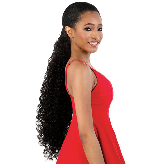 Motown Tress Pony Wrap Invisible Ponytail - PD-WRAP.BH BOHEMIAN CURL 26"