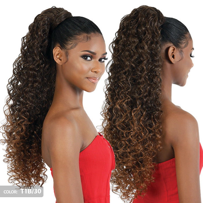 Motown Tress Pony Wrap Invisible Ponytail - PD-WRAP.BH BOHEMIAN CURL 26"