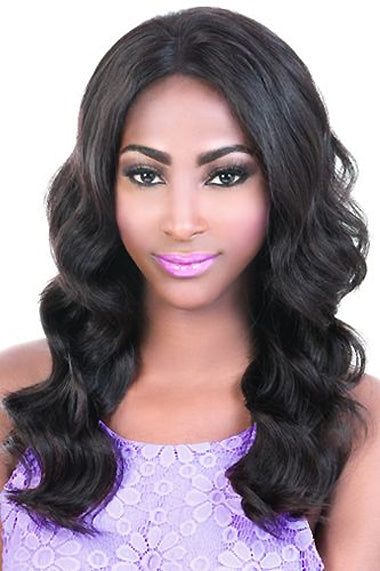 Motown Tress Unprocessed Human Hair Virgin Remy Lace Front Swiss Lace Wig HBR-LS.TIA