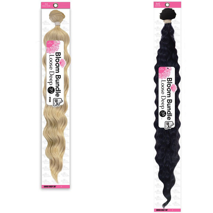 Mayde Beauty Bloom Bundle Weave - LOOSE DEEP 30"/36"