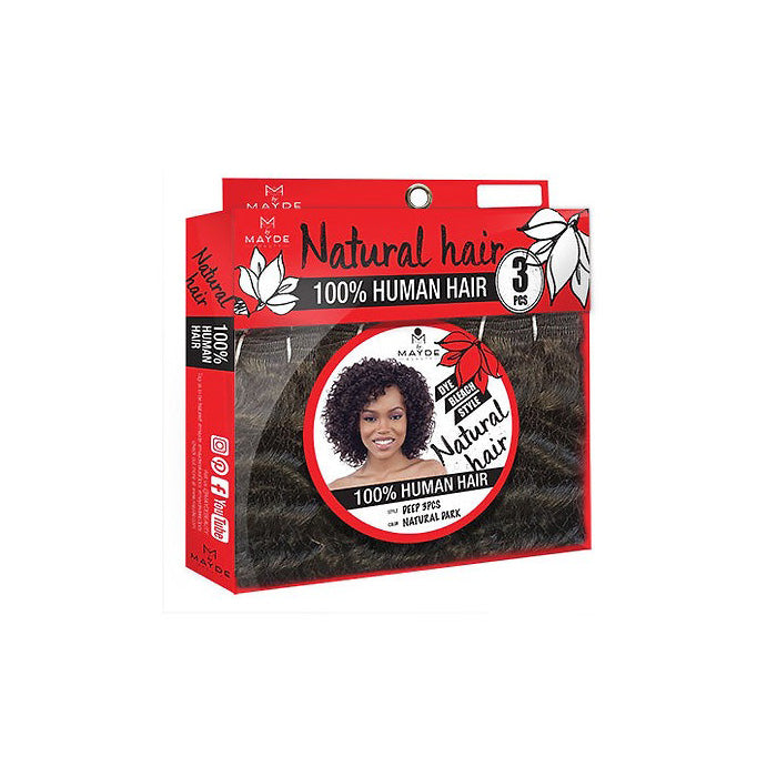 Mayde Beauty 100% Human Hair Weave - DEEP 3PCS