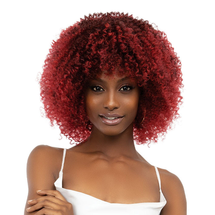 Janet Collection Natural PREMIUM Synthetic Afro Wig - Leon