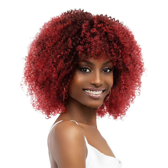 Janet Collection Natural PREMIUM Synthetic Afro Wig - Leon