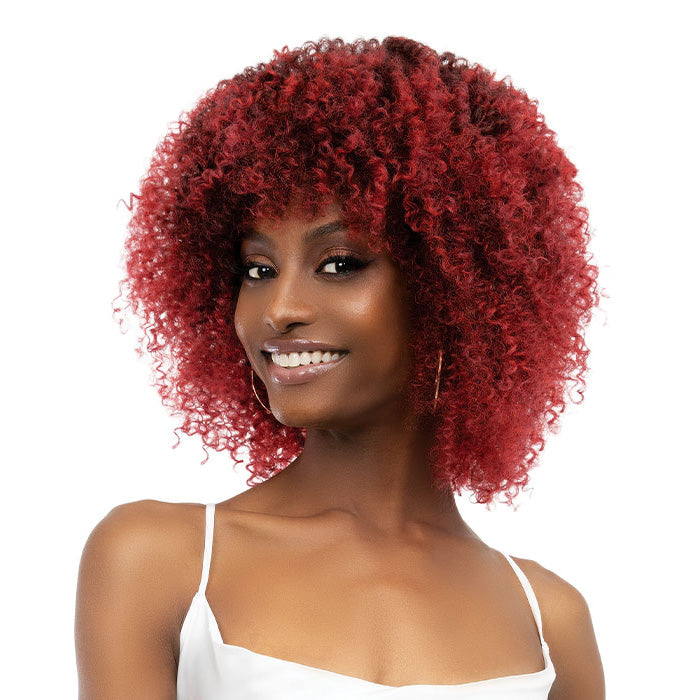 Janet Collection Natural PREMIUM Synthetic Afro Wig - Leon