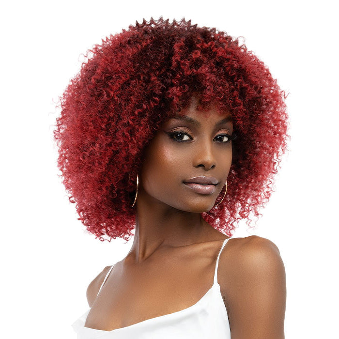 Janet Collection Natural PREMIUM Synthetic Afro Wig - Leon
